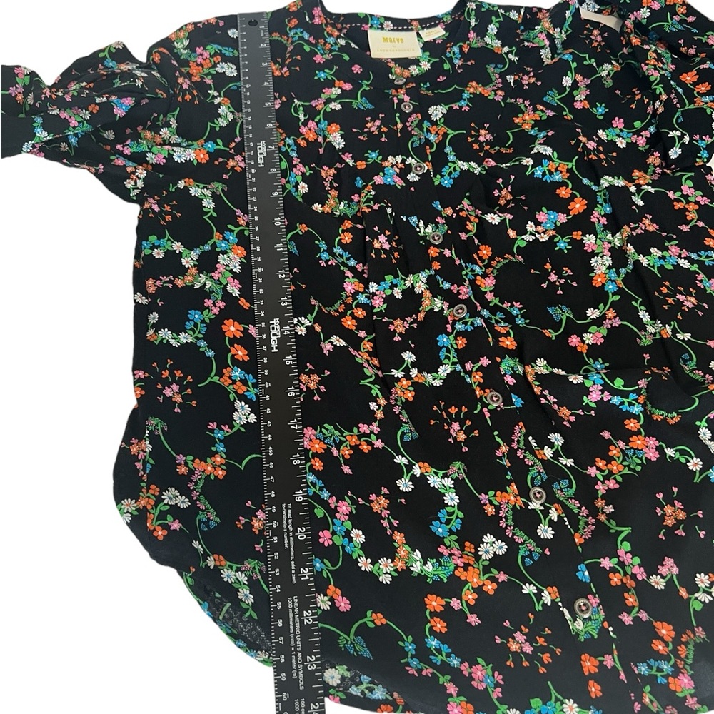 Maeve by Anthropologie Size S Top long Sleeved Button-Front - Picture 6 of 6